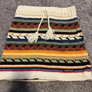 Artesania alpaca wool alpine skirt